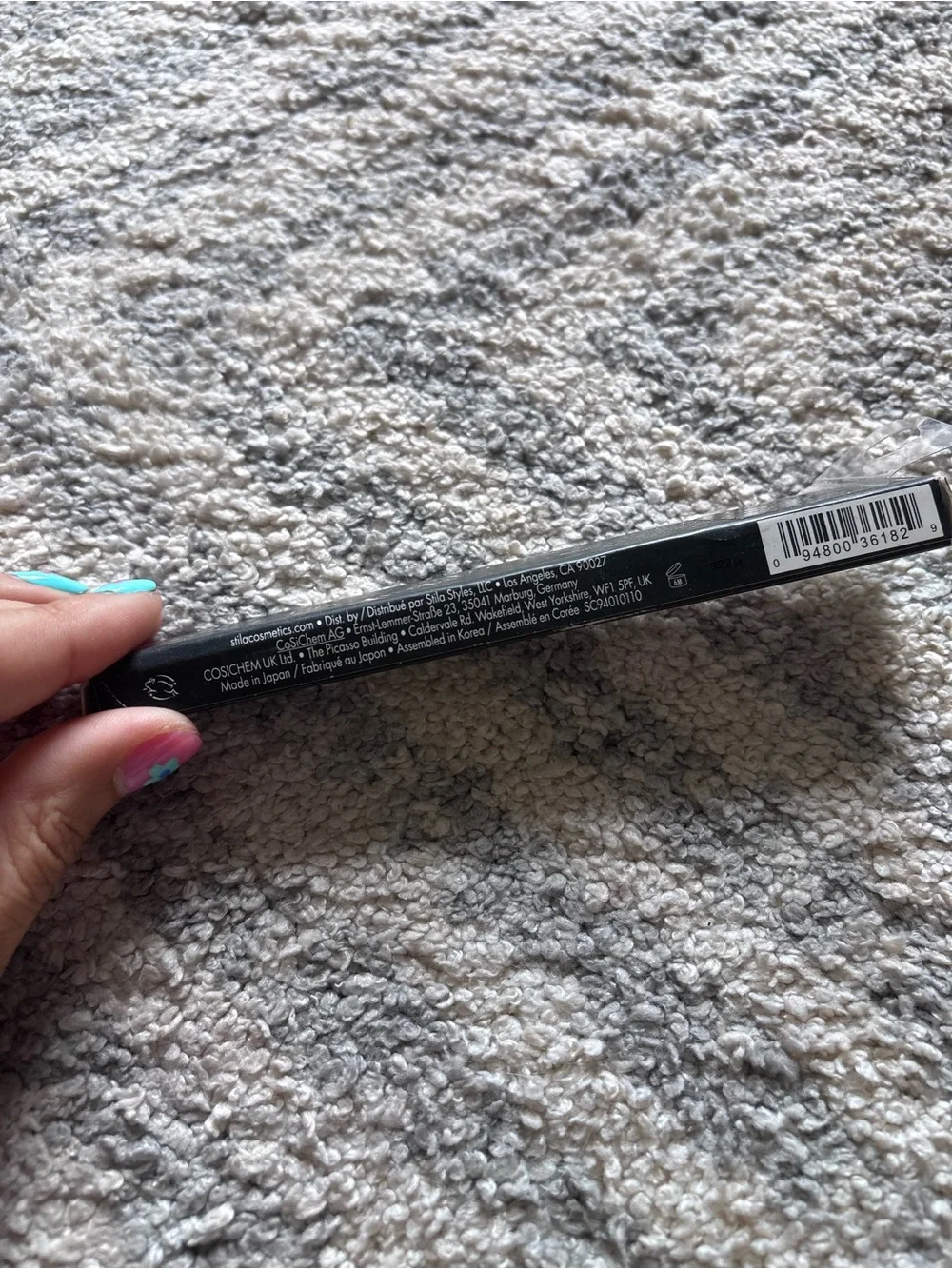 Stila Matte Liquid Lipstick in Black Packaging with Gold Logo